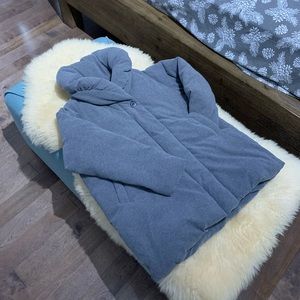 NWOT Uniqlo Unisex Gray Puffer Jacket